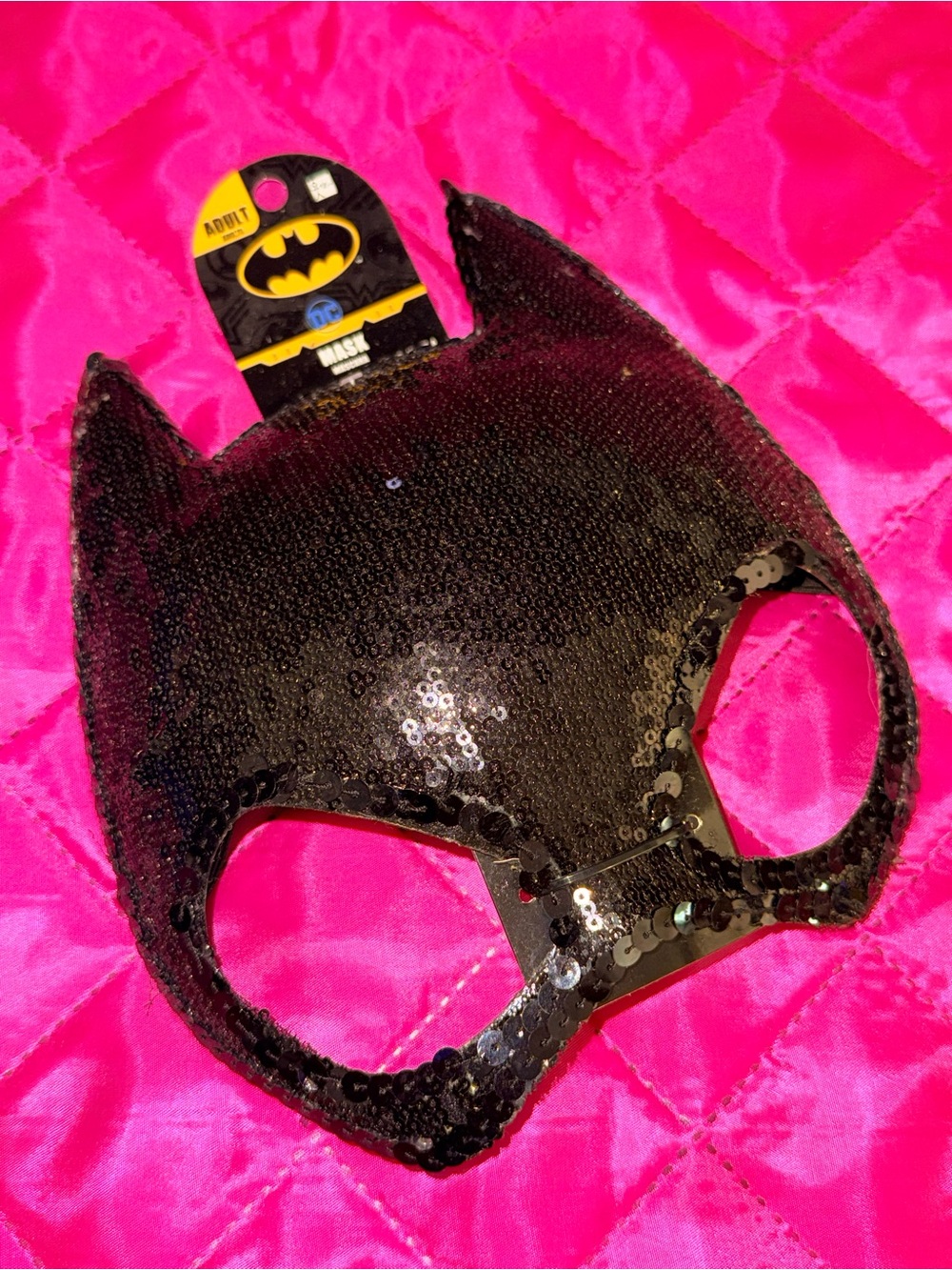 DC Black Cat-woman Superhero Mask